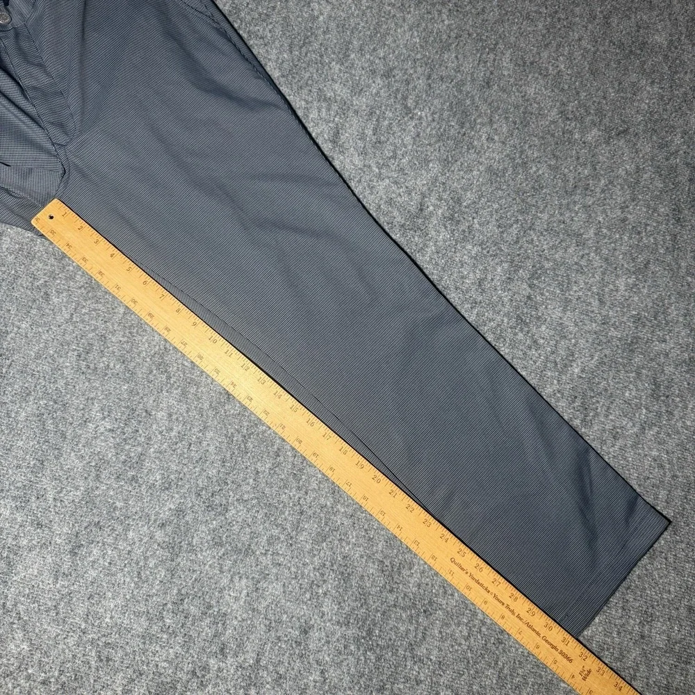 Bonobos Maide Golf Pants Men 38x31.5 Houndstooth Performance Chino Slim Straight